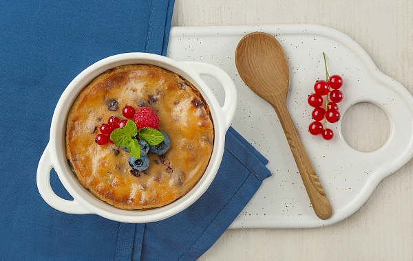 Запеканка с сухофруктами