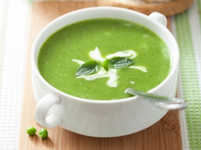 Зеленый суп-пюре