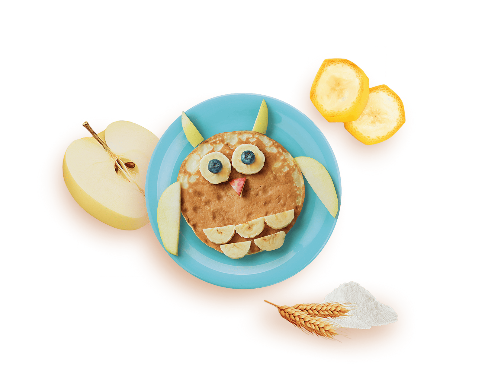 Биолакт с бананом и яблоком