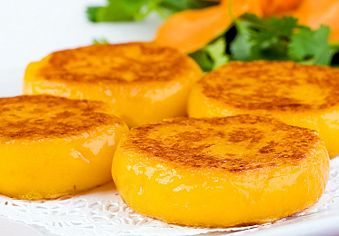 Морковные котлеты на пару